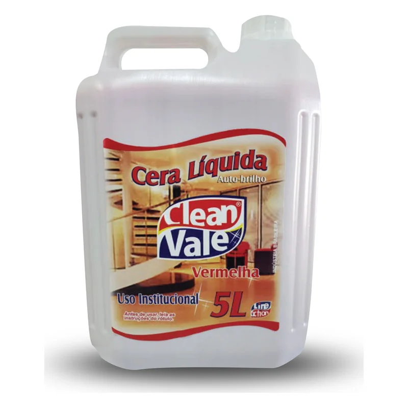 Cera Líquida Auto-brilho Clean Vale Vermelha