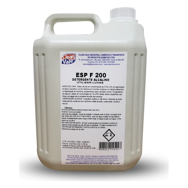 ESP F 200 Detergente Alcalino (Limpa Forno)