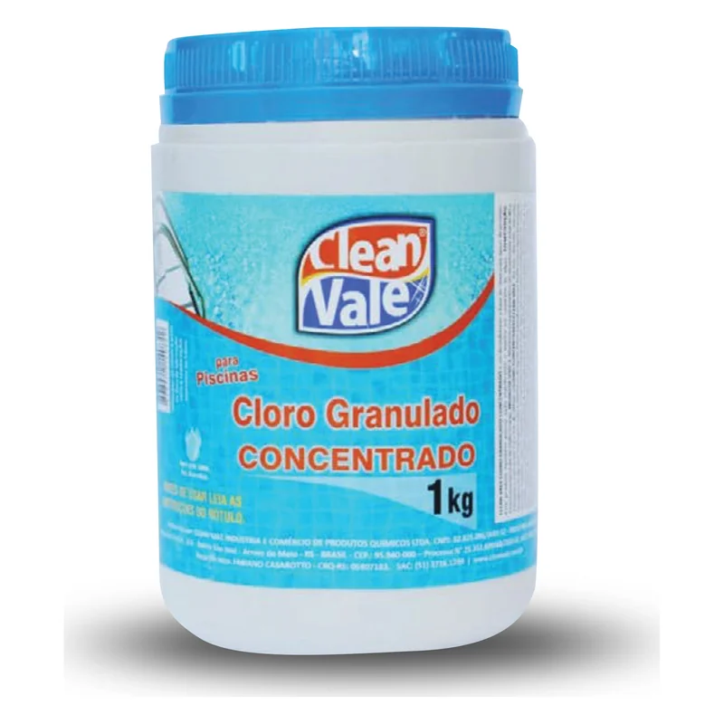 Cloro Granulado Concentrado Clean Vale